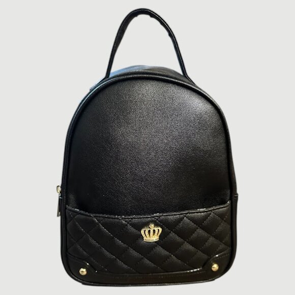 Juicy Couture Backpack & Wallet Set~ Black and Blush Pink (F3) main image 4